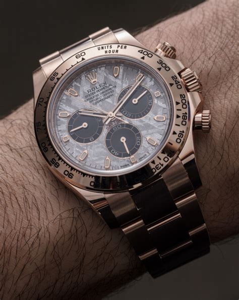 rolex daytona meteorite review|rolex daytona meteorite 2021.